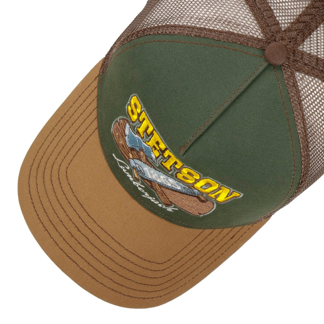 Stetson Lumberjack Baseball Trucker Cap Adjustable Snapback