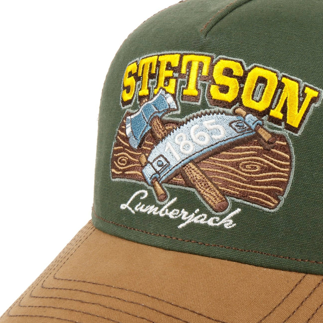 Stetson Lumberjack Baseball Trucker Cap Adjustable Snapback
