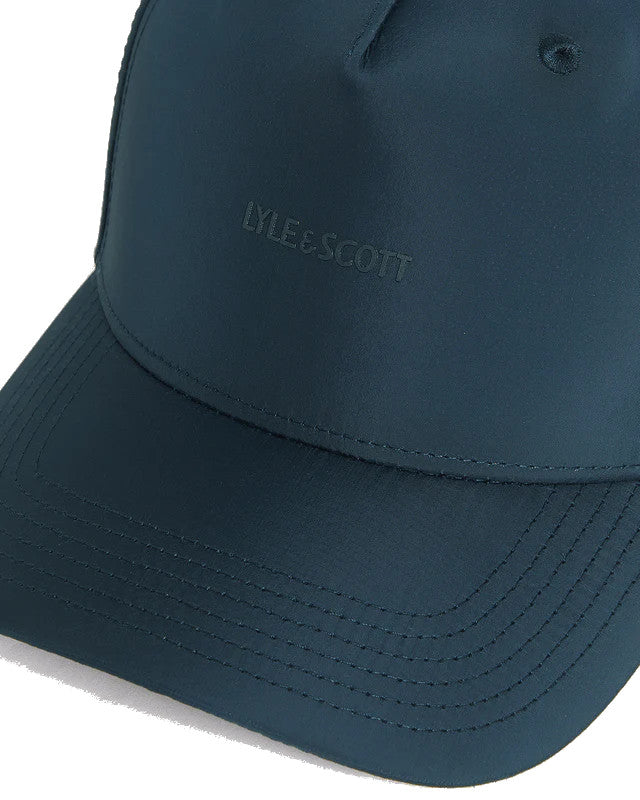 Navy Shell Fabric Baseball Cap - Lyle & Scott