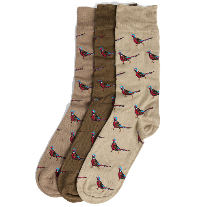 Barbour Pheasant Socks Gift Box