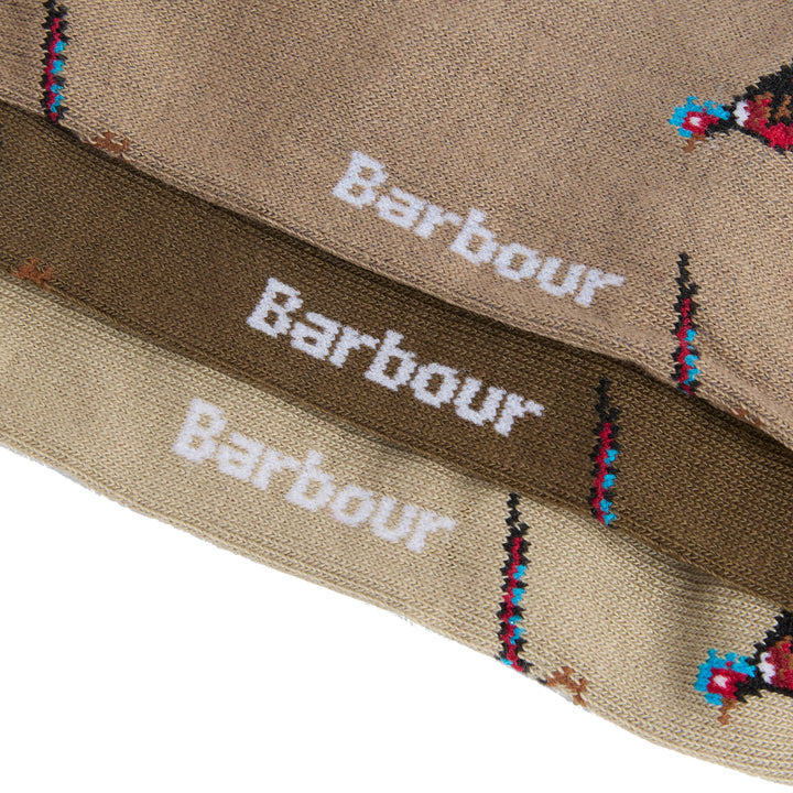 Barbour Pheasant Socks Gift Box