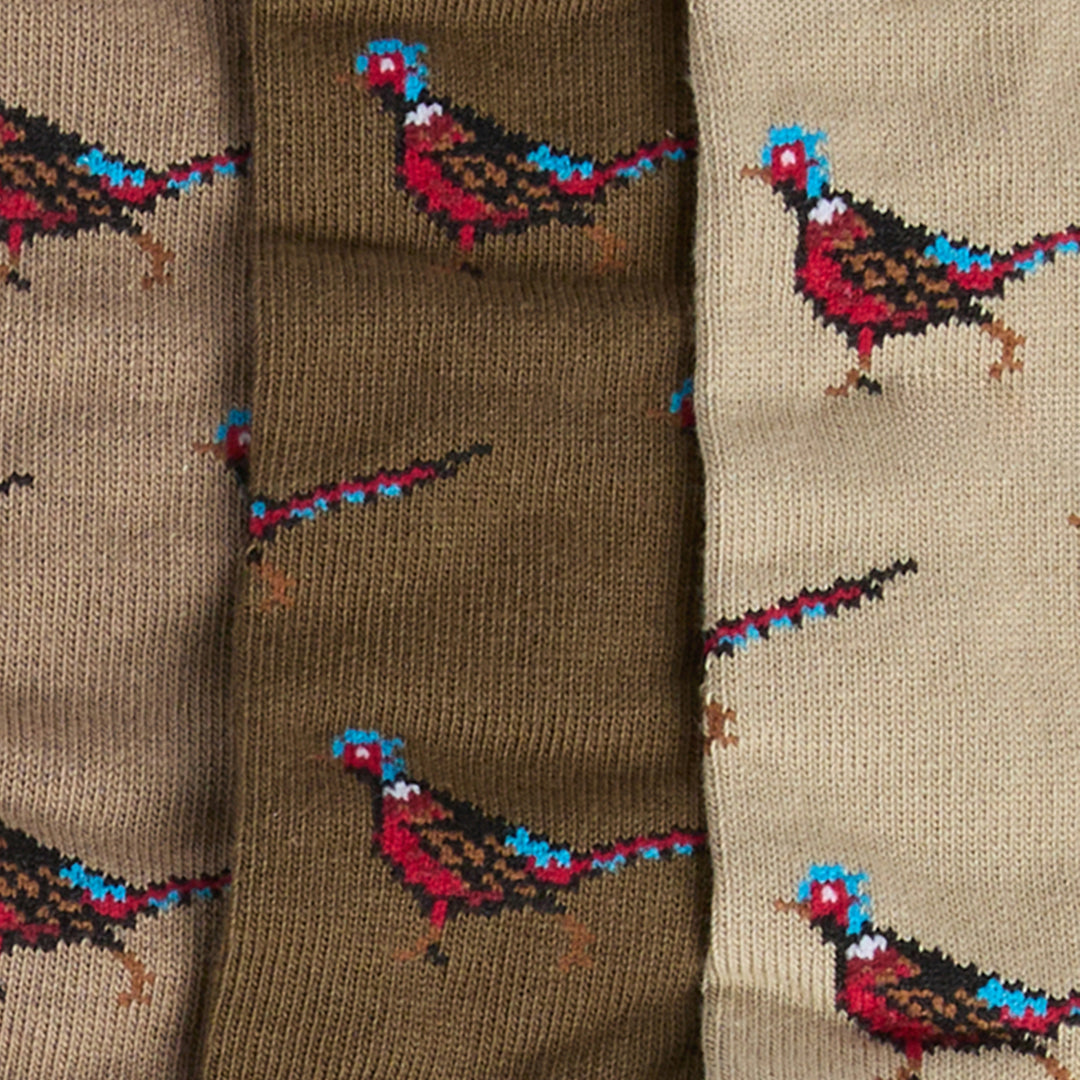 Barbour Pheasant Socks Gift Box