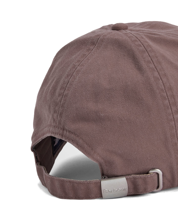 Barbour Cascade Adjustable Cotton Baseball Cap in Peppercorn