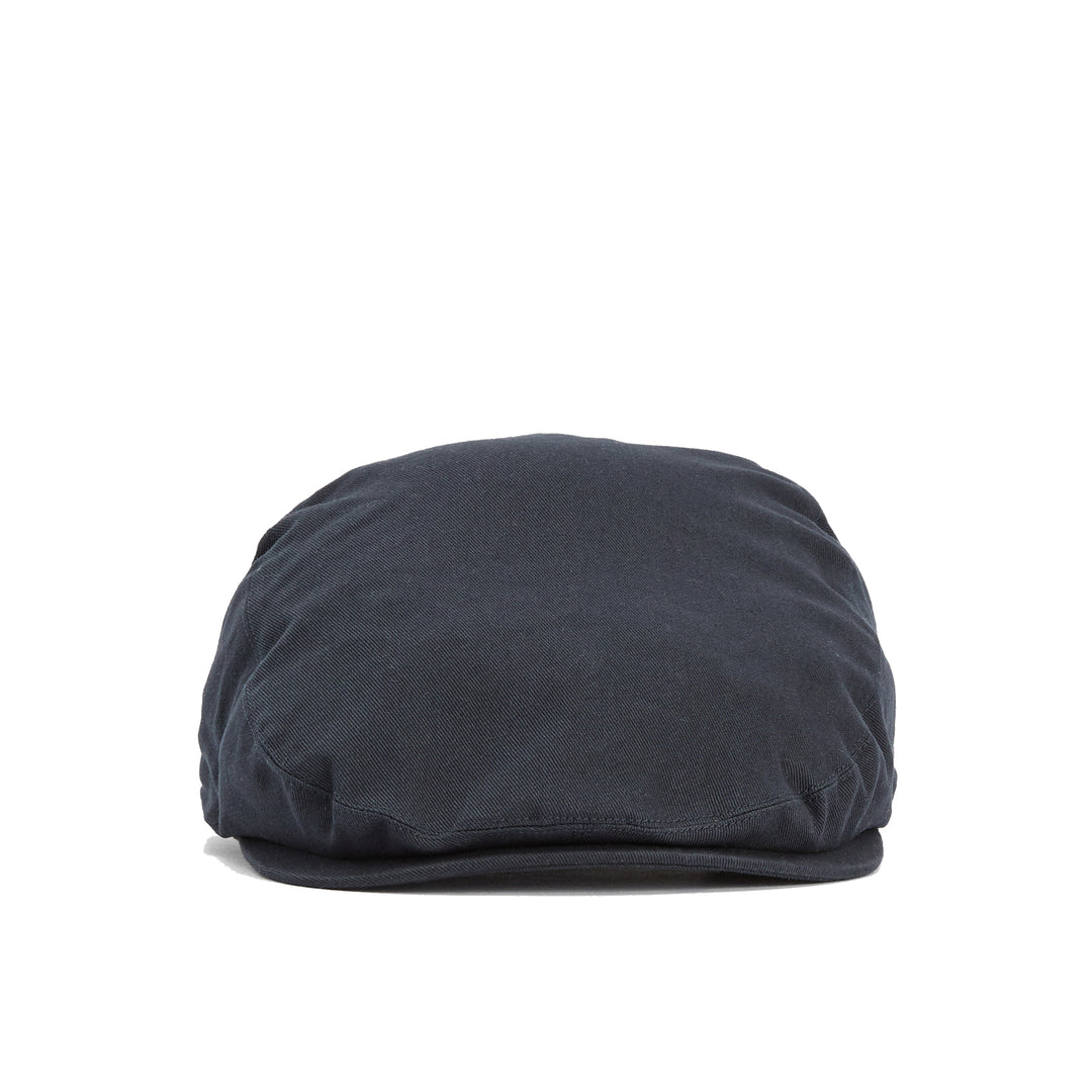 Barbour Finnean Cotton Twill Flat Cap in Navy