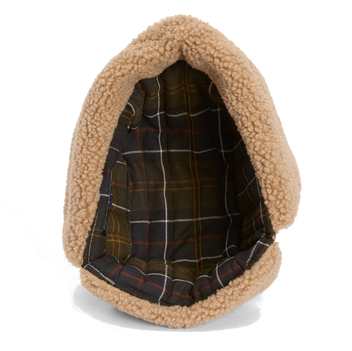Barbour Morar Waxed Cotton Trapper Hat Rustic