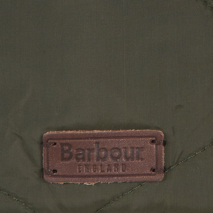 Barbour Sandbay Quilted Trapper Hat Olive