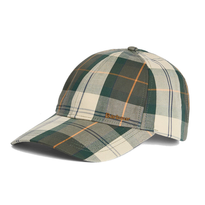 Barbour Adjustable Telfield Tartan Baseball Cap