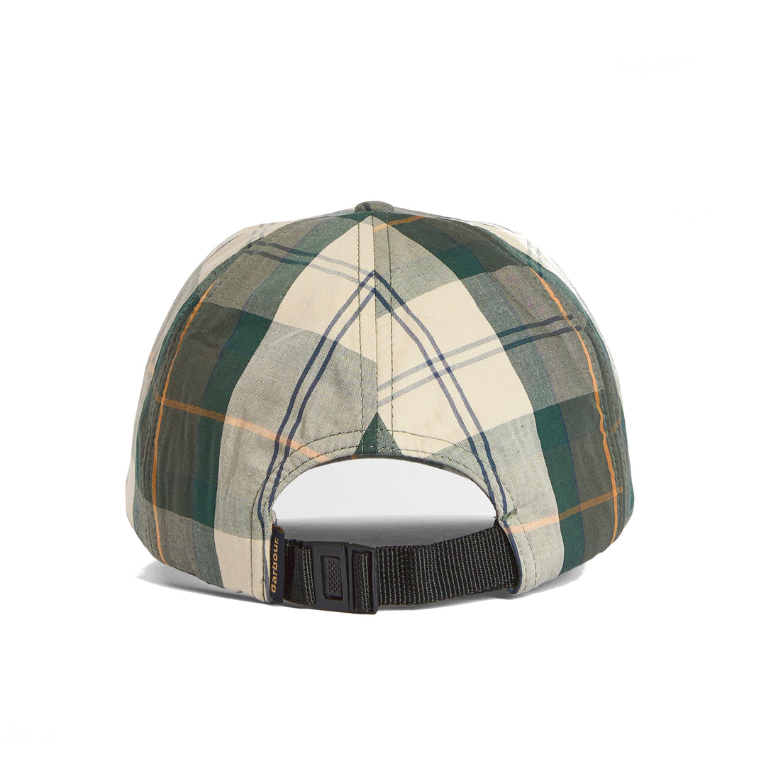 Barbour Adjustable Telfield Tartan Baseball Cap