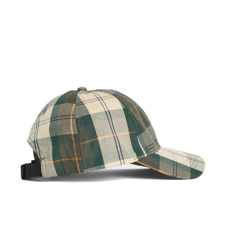 Barbour Adjustable Telfield Tartan Baseball Cap