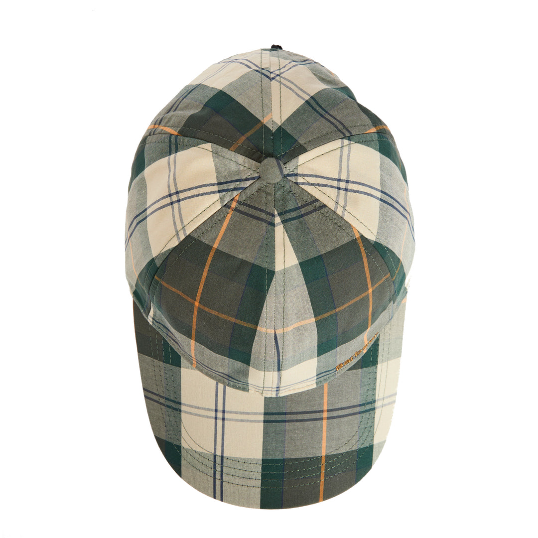 Barbour Adjustable Telfield Tartan Baseball Cap