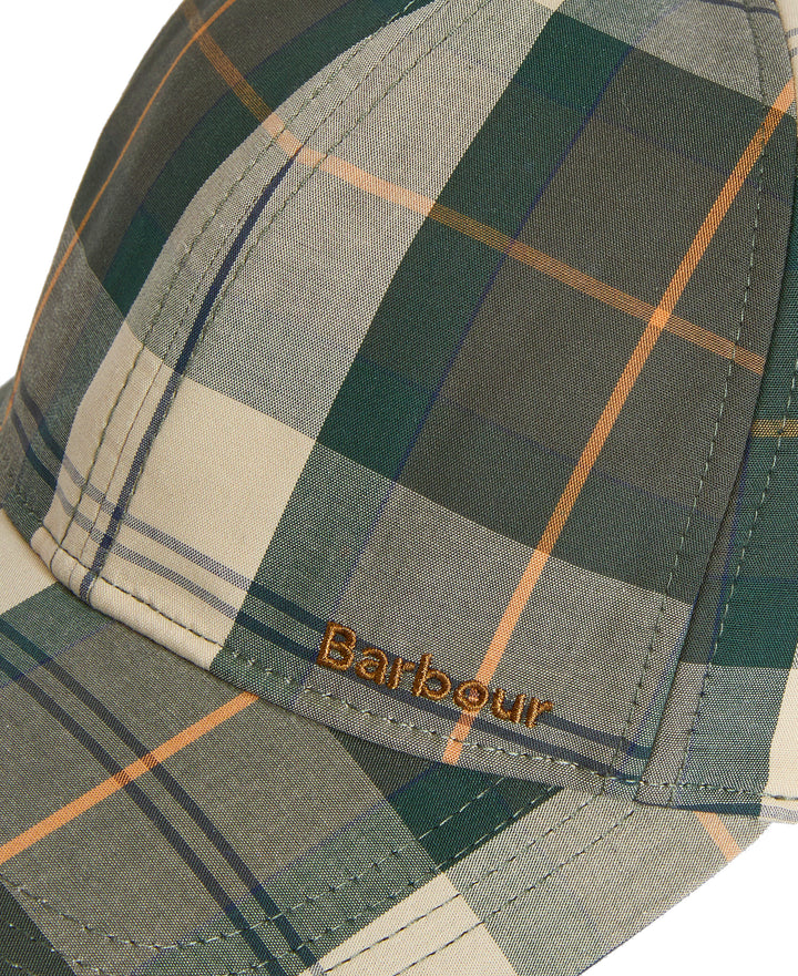 Barbour Adjustable Telfield Tartan Baseball Cap