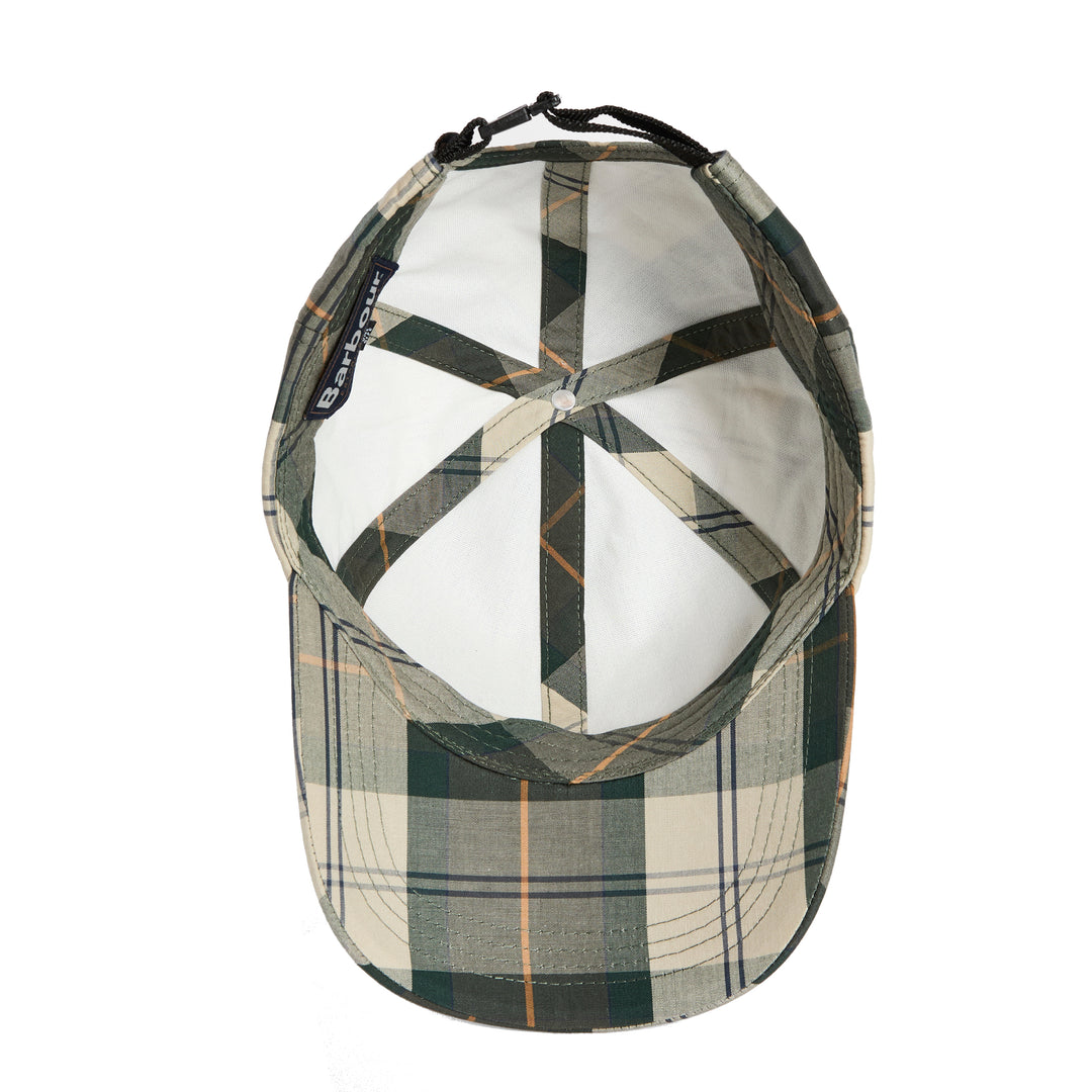 Barbour Adjustable Telfield Tartan Baseball Cap
