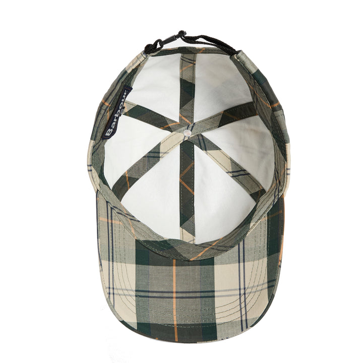 Barbour Adjustable Telfield Tartan Baseball Cap