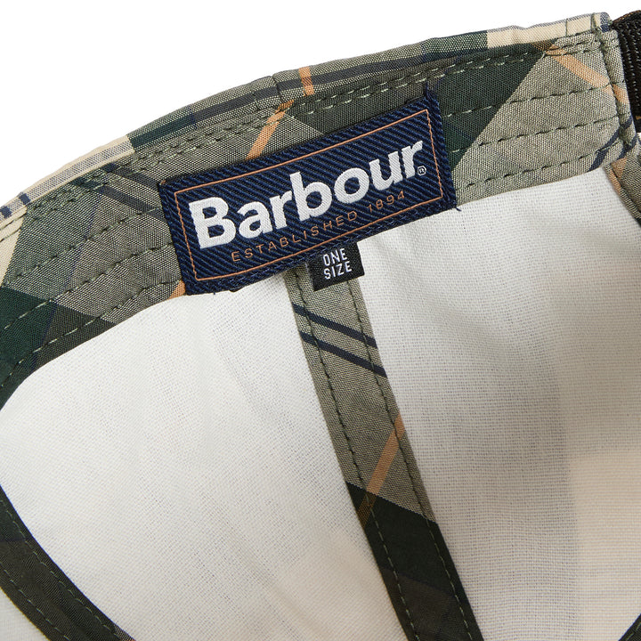 Barbour Adjustable Telfield Tartan Baseball Cap
