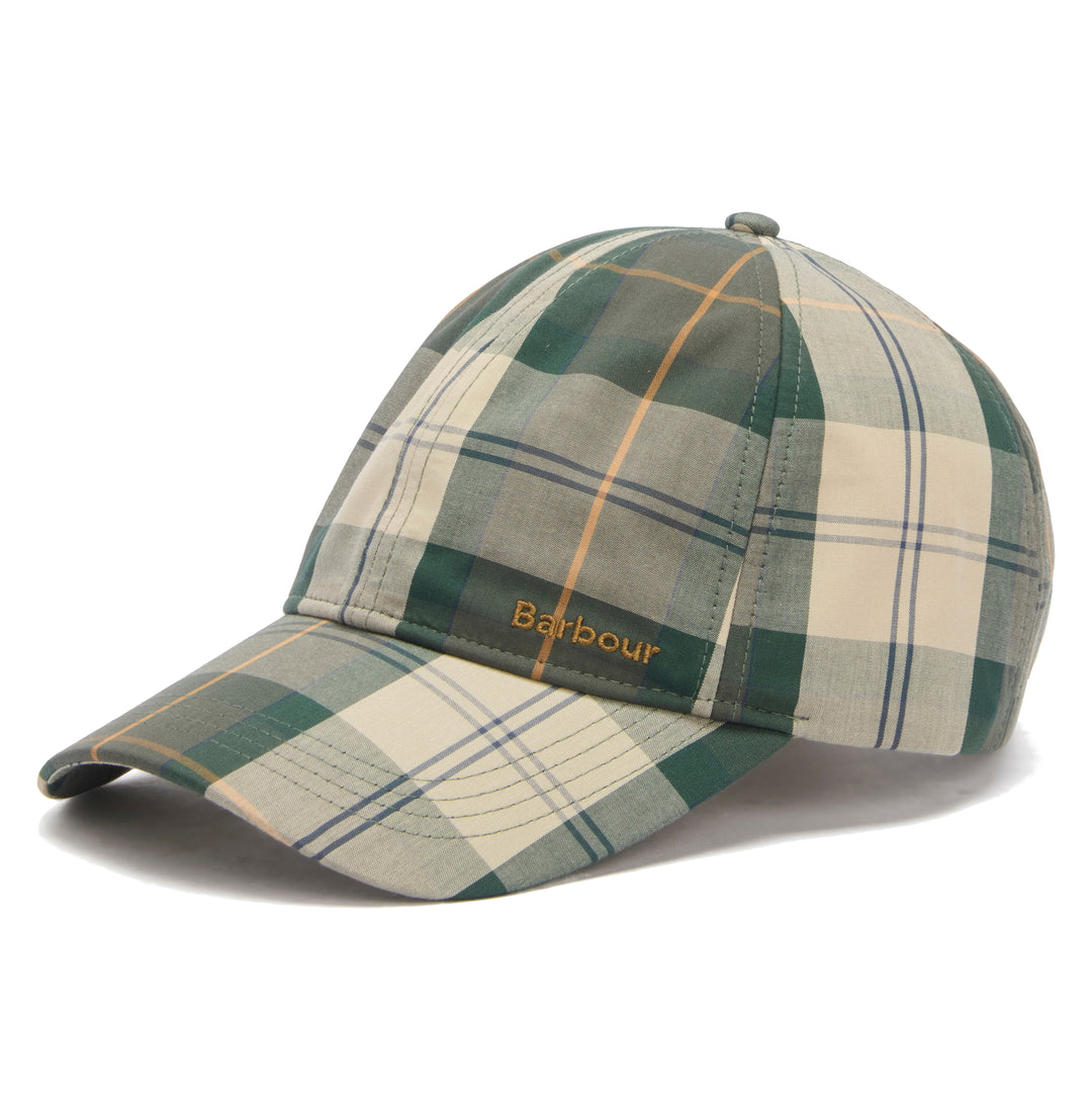 Barbour Adjustable Telfield Tartan Baseball Cap
