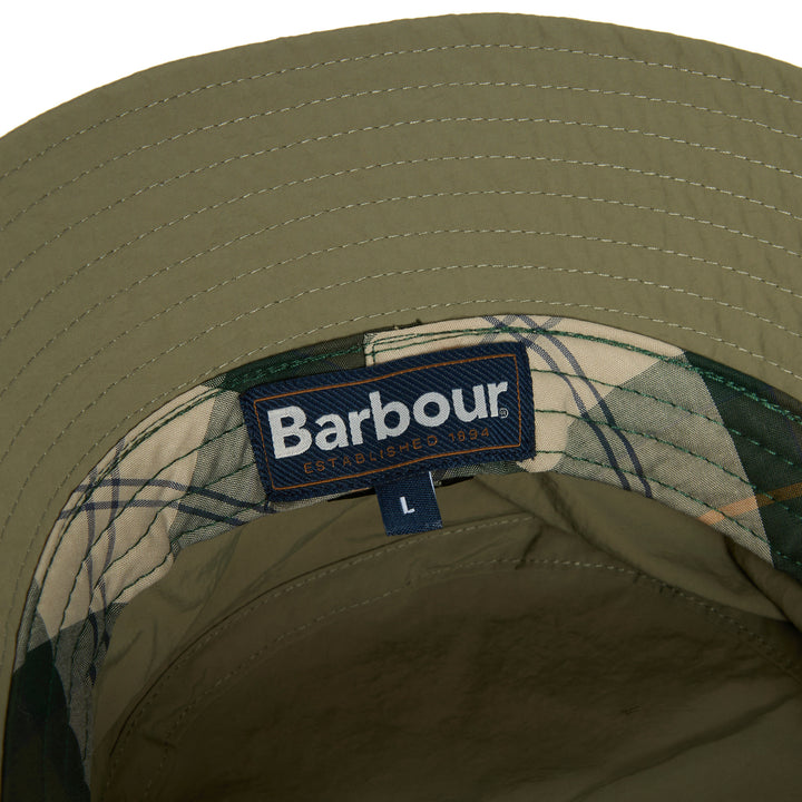 Barbour Tracker Showerproof Bucket Hat – Olive