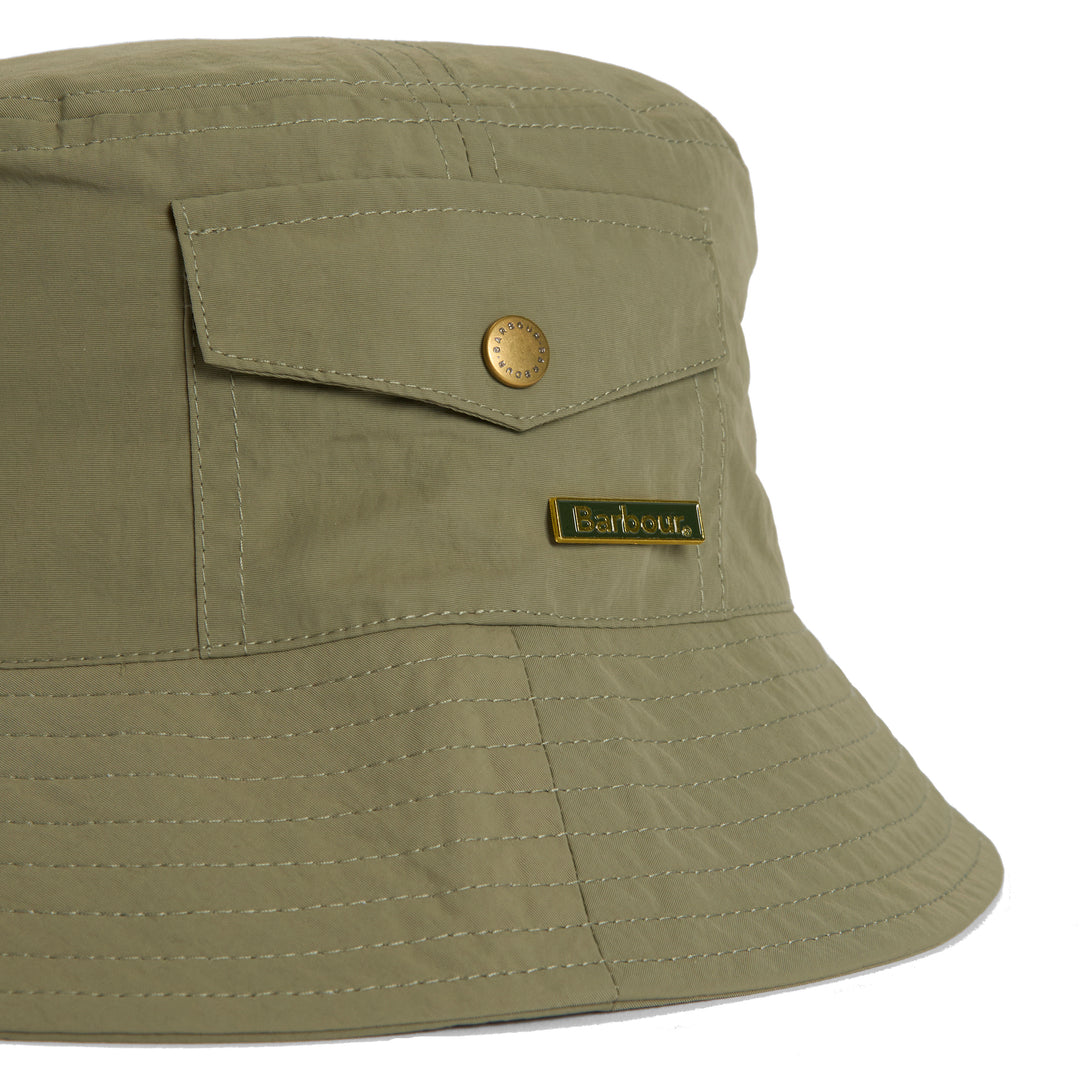 Barbour Tracker Showerproof Bucket Hat – Olive