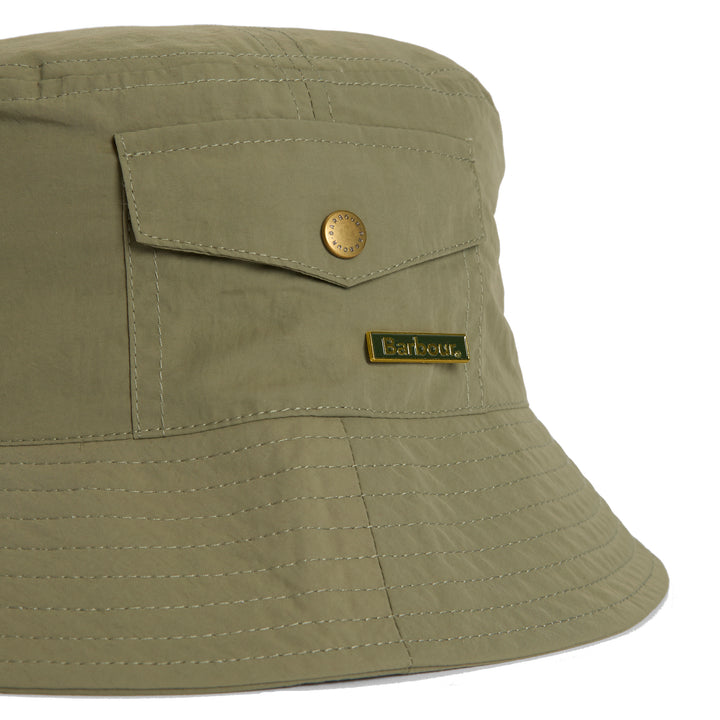 Barbour Tracker Showerproof Bucket Hat – Olive