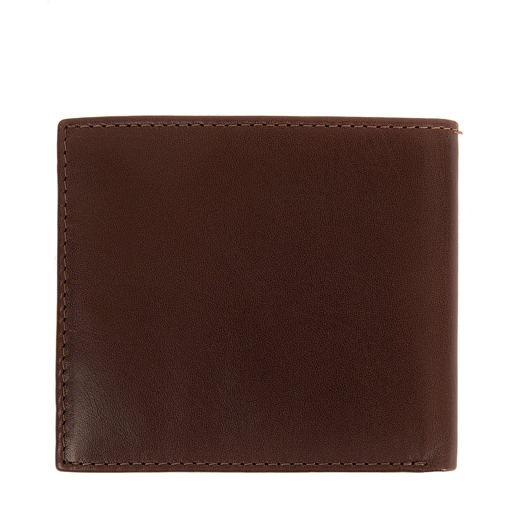 Barbour Brown Colwell Leather Bi-fold Wallet