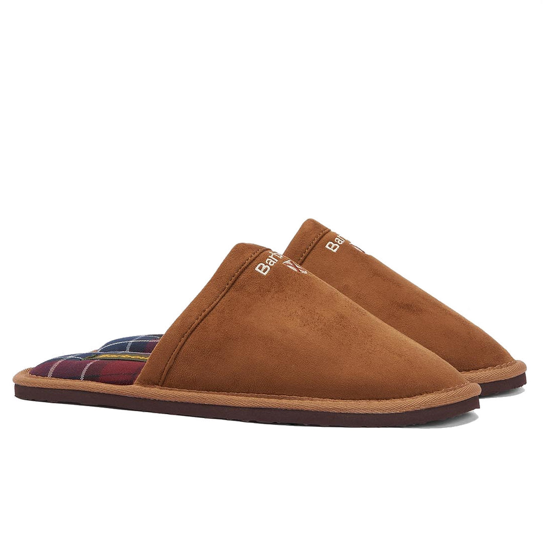 Barbour Everitt Mule Slippers - Camel