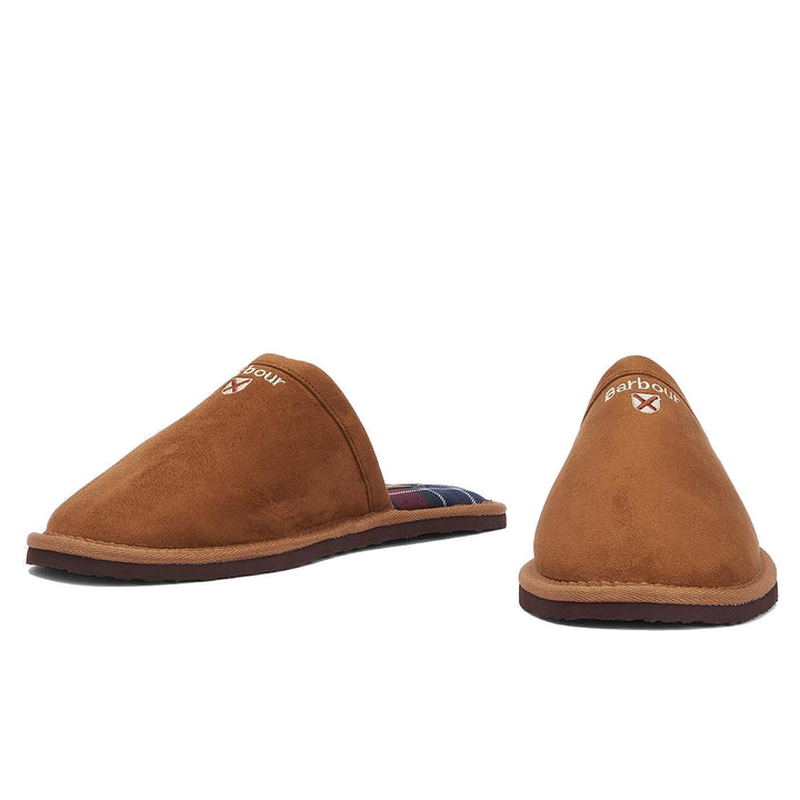 Barbour Everitt Mule Slippers - Camel