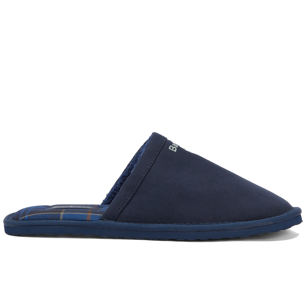 Barbour Everitt Mule Slippers - Navy