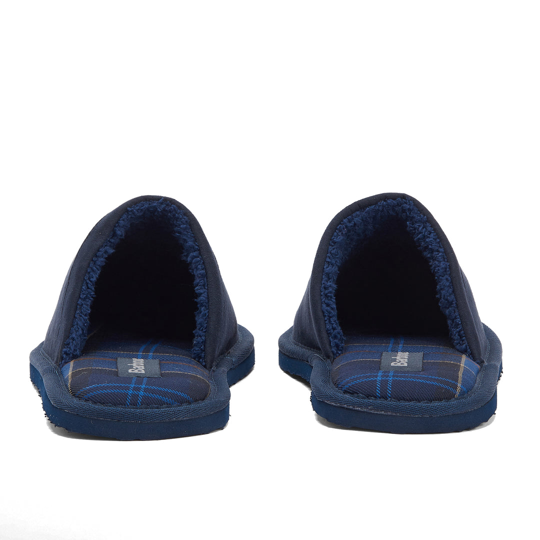 Barbour Everitt Mule Slippers - Navy