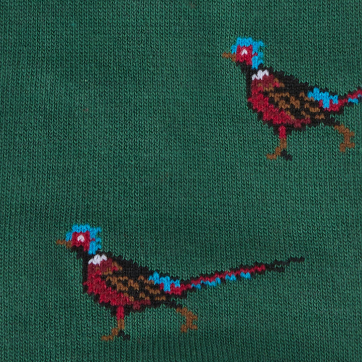 Barbour Racing Green Pheasant Socks
