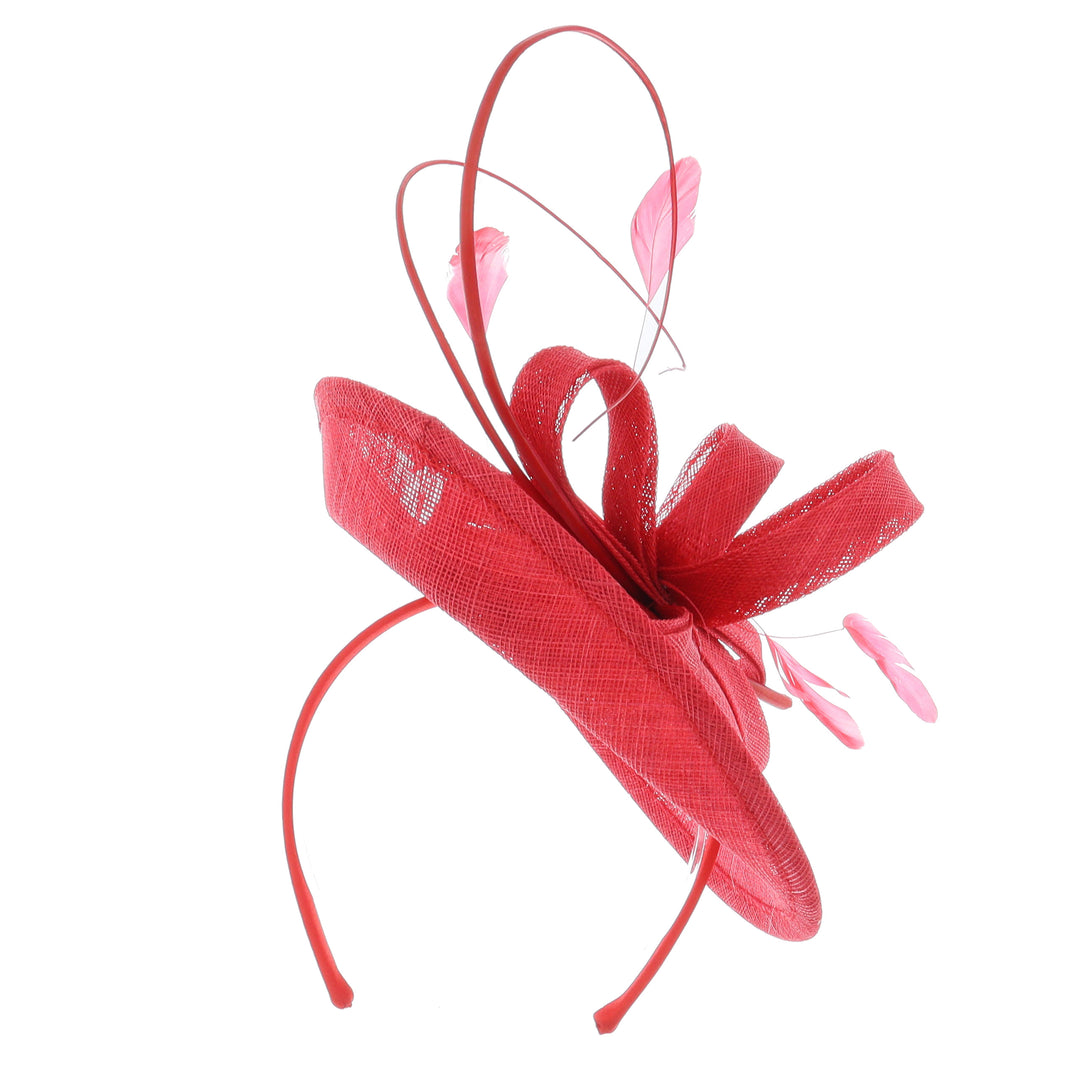 Tulip Small Sinamay Disc Headband Fascinator (169)