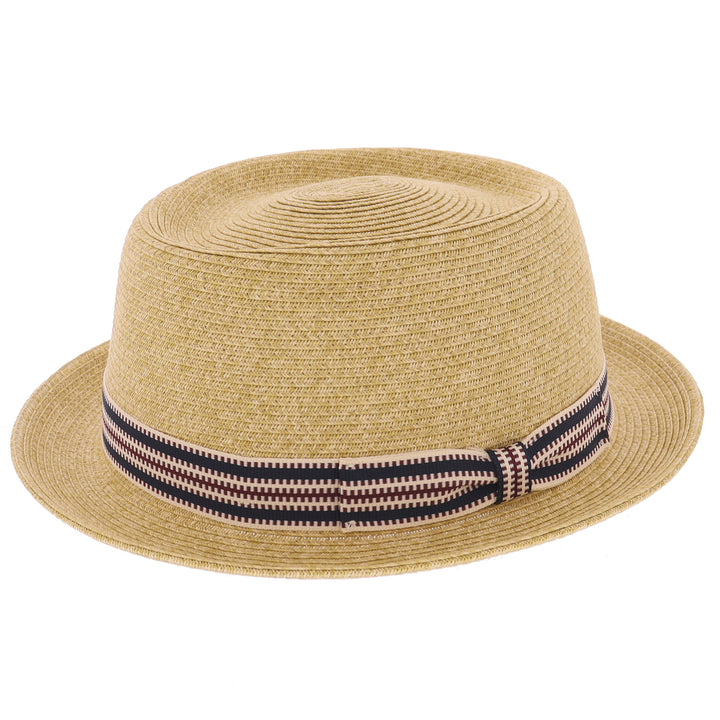 Summer Straw Pork Pie Hat