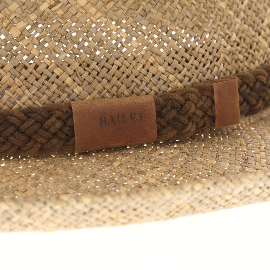 Bailey Melton Seagrass Gambler Straw Hat