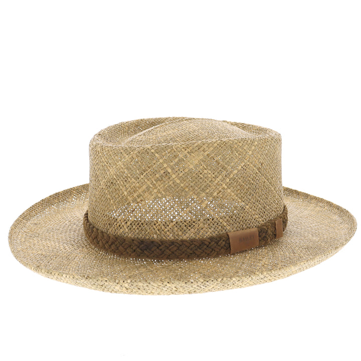 Bailey Melton Seagrass Gambler Straw Hat