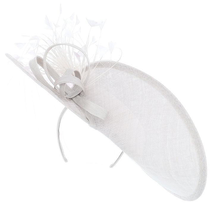 Metallic Pearl 43cm Disc Headband Fascinator