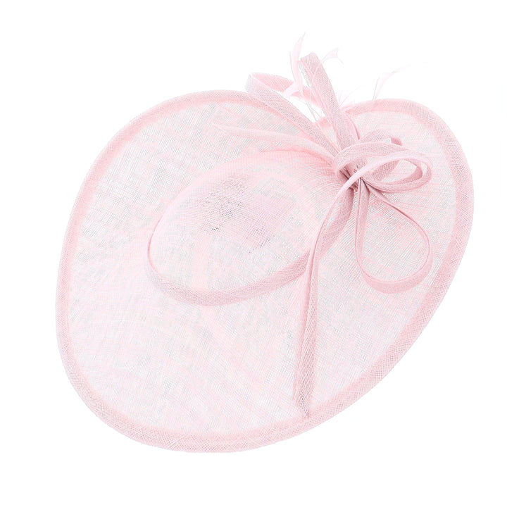 Metallic Rose 36cm Maddox Sweeping Disc Headband Fascinator (153)