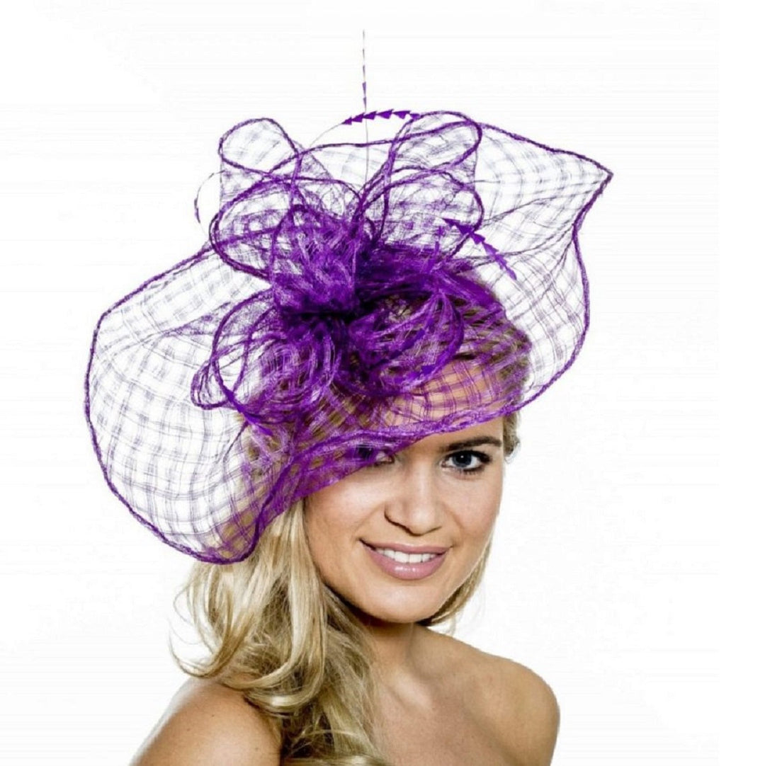 Pink Selena Large Freeform Fascinator