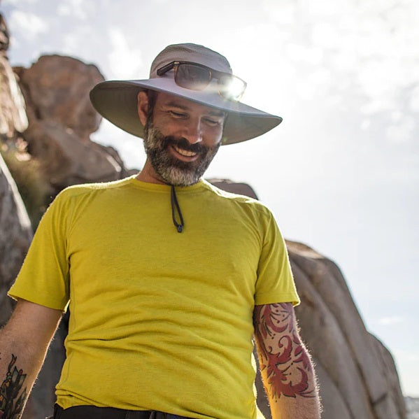 Latitude Extra Wide Brim Sun Protection Hat From Sunday Afternoons (Sand)