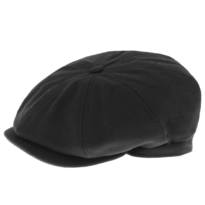 Mucros Weavers Driving Cap in Black