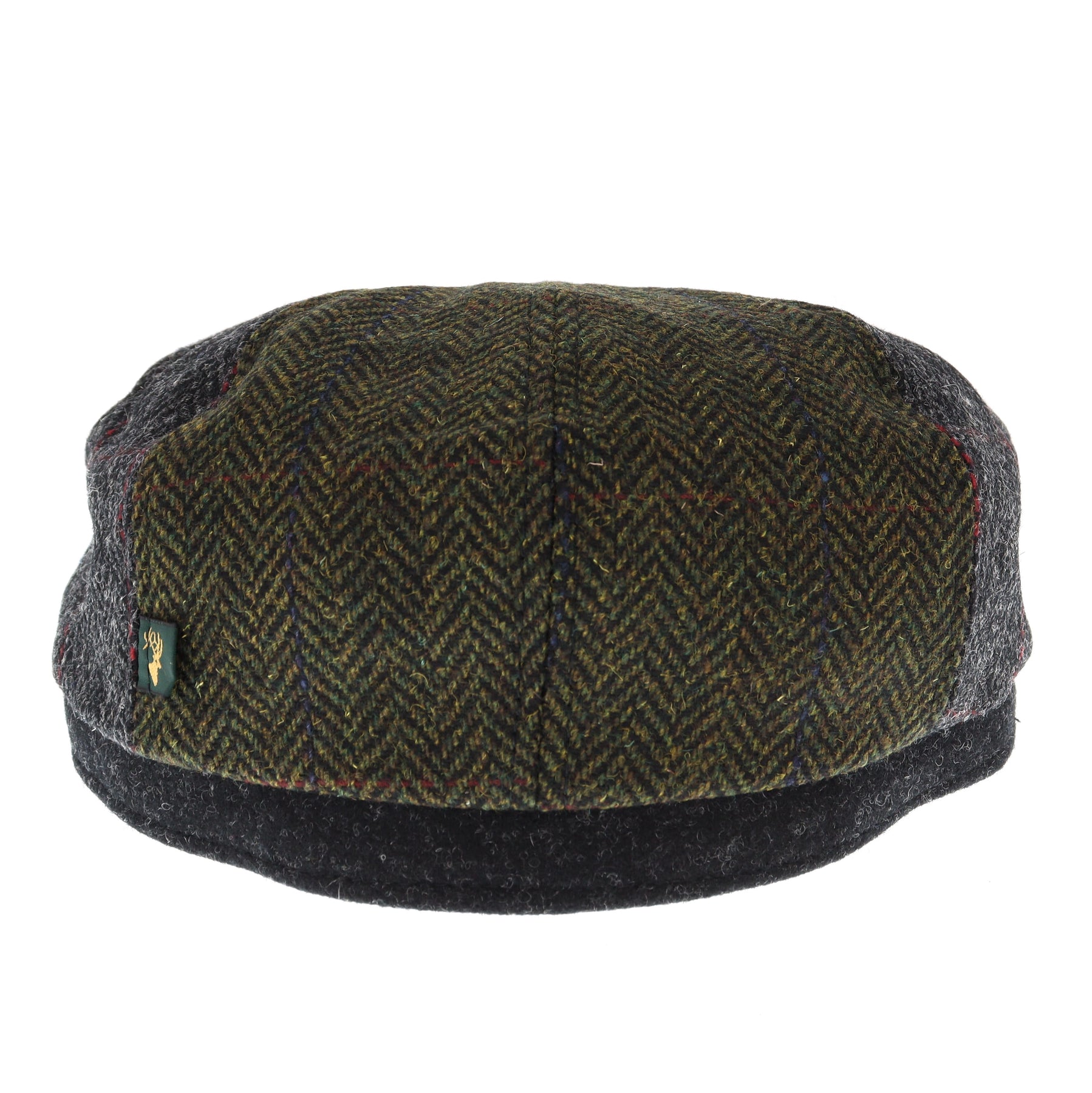 Drivers Patchwork Cap Mucros Weavers Driving Cap in Patchwork – The Hat Company