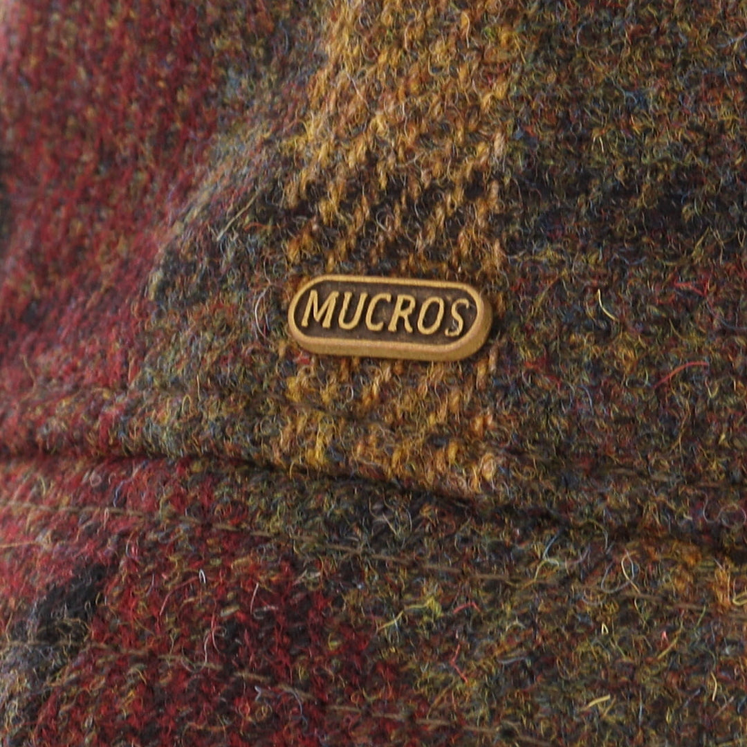 Rust Check 100% Wool Erin Bucket Hat
