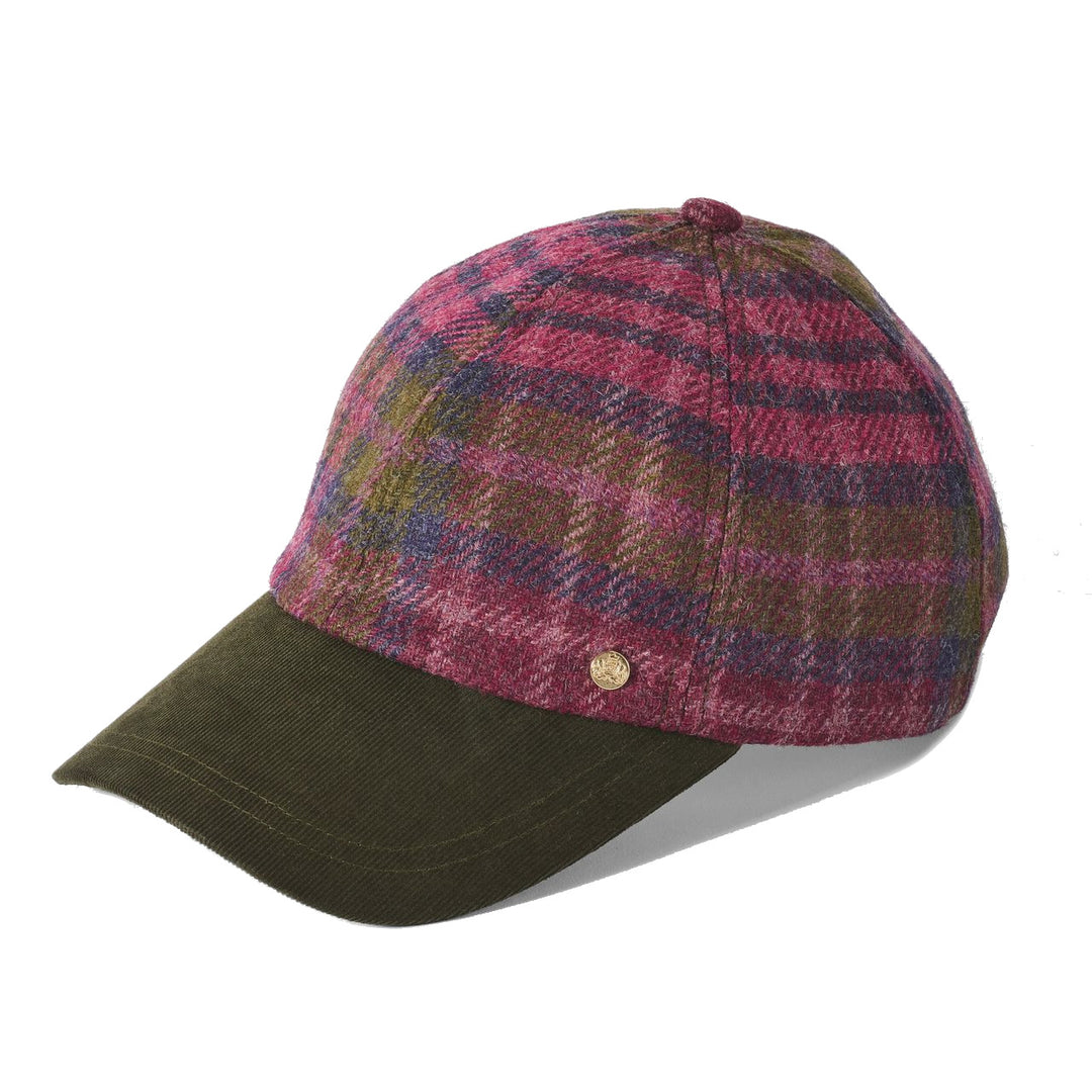 Failsworth Women's Country Wool Baseball Cap Mulberry