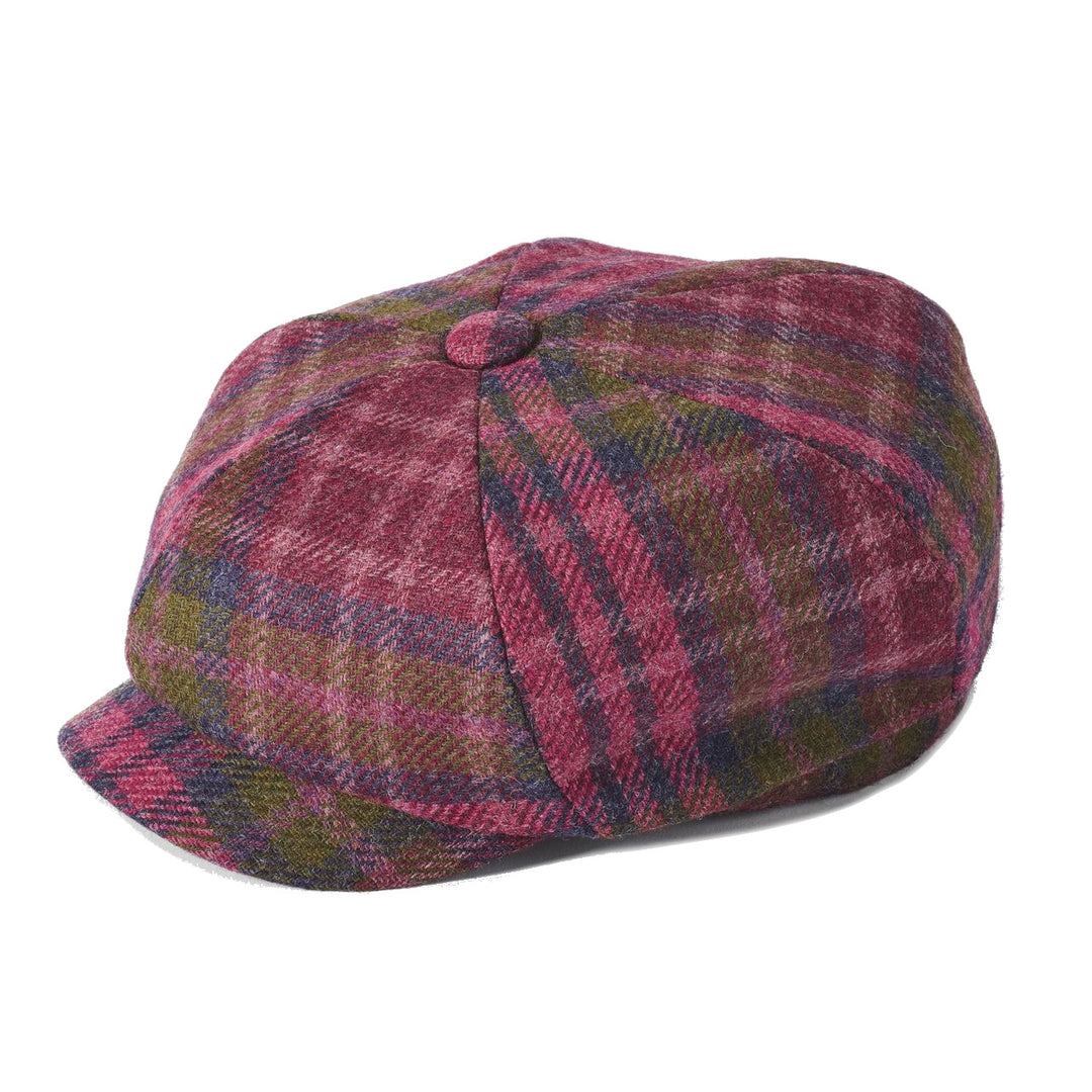 Failsworth Women's Country Bakerboy Cap In Mulberry