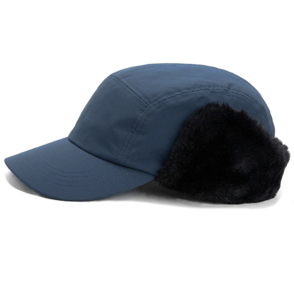 Brian Earflap Cap - Navy