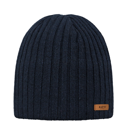 Barts Haakon Wool Beanie Hat - Navy