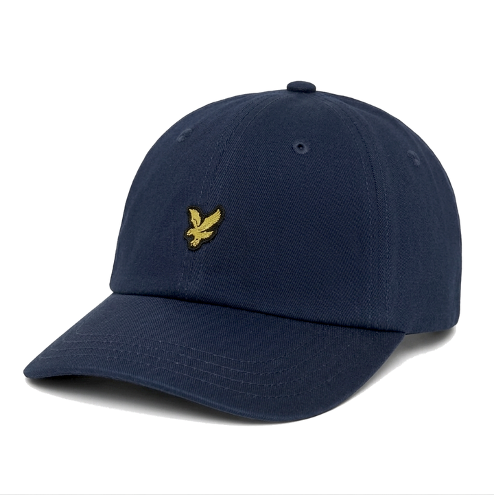 Navy Cotton Adjustable Baseball Cap - Lyle  & Scott