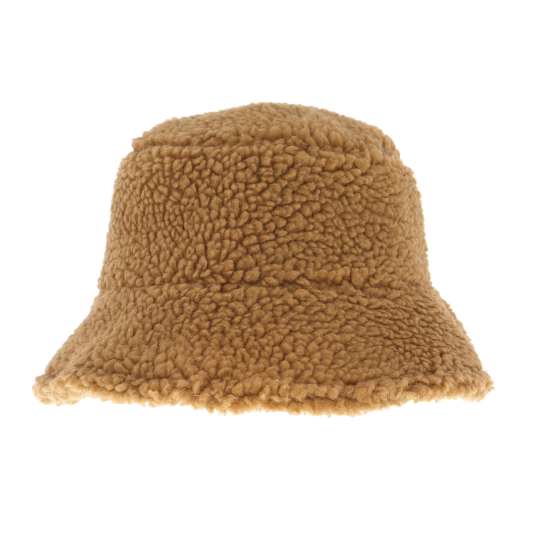 Ladies Super Soft Reversible Sherpa Bucket Hat