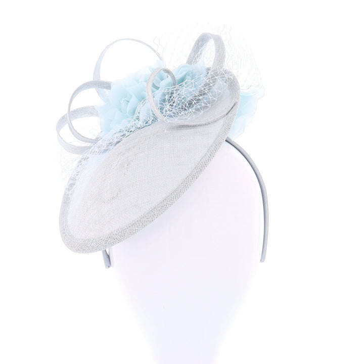 Bluebell Flower Decoration Small Headband Fascinator (OCF091)