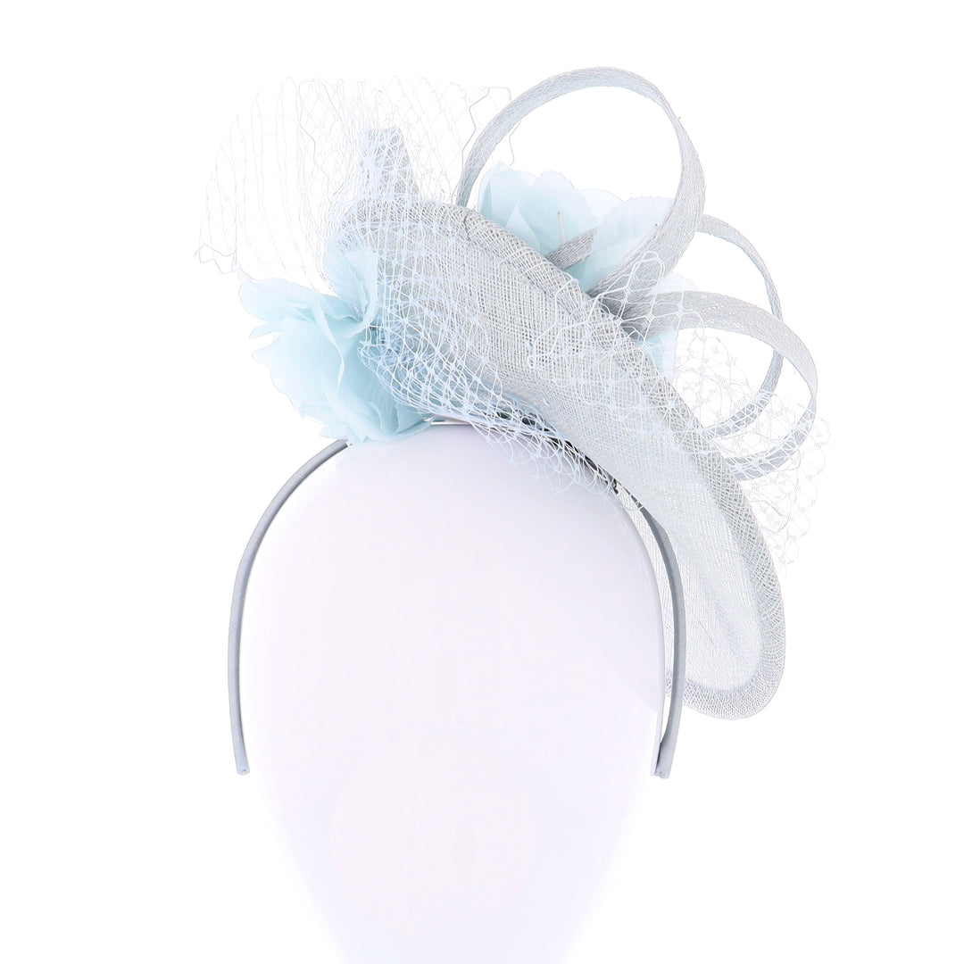 Bluebell Flower Decoration Small Headband Fascinator (OCF091)