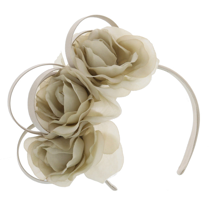 Almond Floral Headband Fascinator, from Maddox