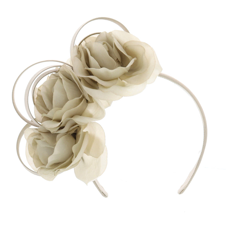 Almond Floral Headband Fascinator, from Maddox