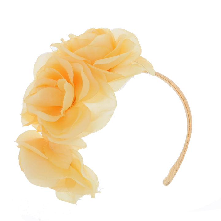 Sunflower Floral Headband Fascinator, from Maddox